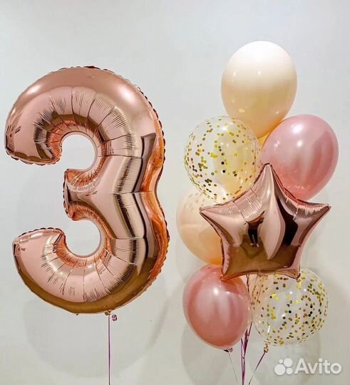 Шары гелиевые и воздушные