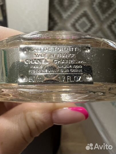 Туалетная вода chanel chance eau vive оригинал