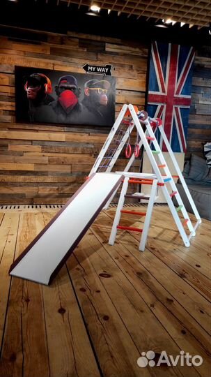 Дск (шведская стенка, горка) Кроша