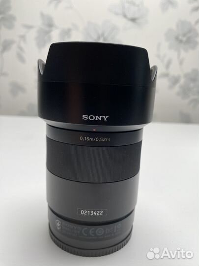 Объектив Sony e mount Carl Zeiss 24mm 1.8F