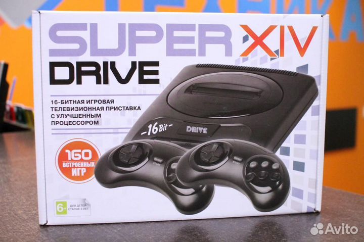 Sega Super Drive 14 (160 встроенных игр)