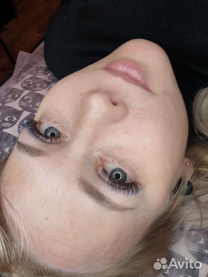 Наращивание ресниц на дому