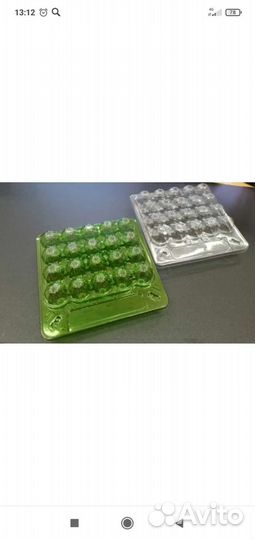 Упаковка для перепелиных яиц