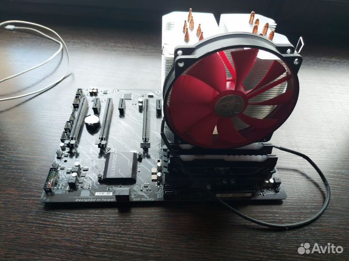 Intel core i5 9600k + gigabyte Z370 D3 + 16Gb озу