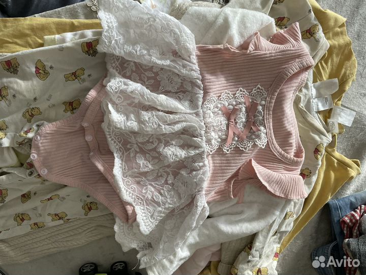 Боди для девочки 68