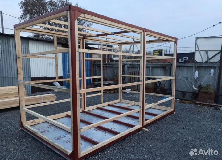 Бу бытовки с утеплением и кондиционером