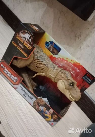 Динозавры jurassic world тирекс.новый