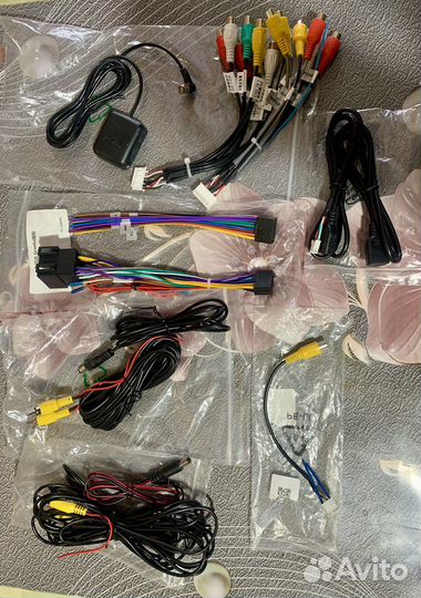 2din магнитола Провода подключения