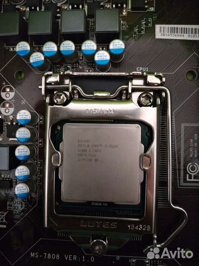 Процессор Intel Core i5 2500k, socket 1155