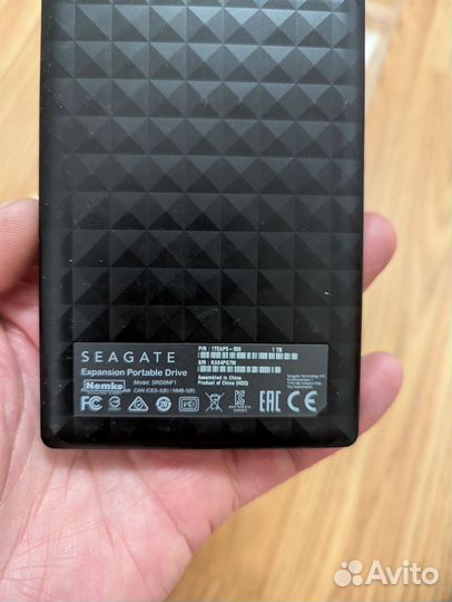 Внешний жесткий диск 1 тб