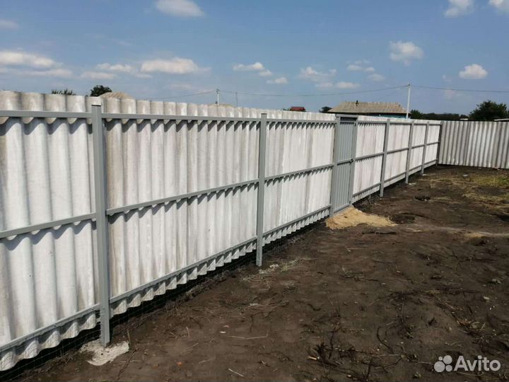 Заборы ворота навесы