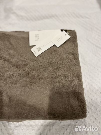 Zara home полотенце premium 90 на 150