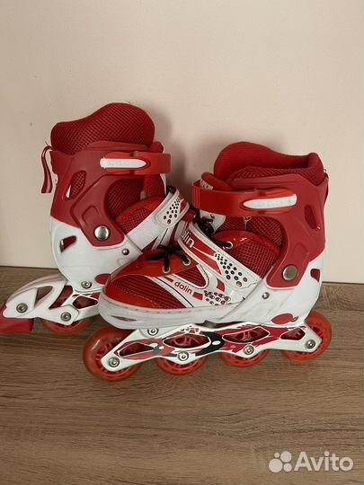 Роликовые коньки детские раздвижные