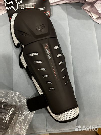 Защита колена Fox Titan race knee shin
