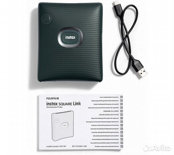 Фотопринтер Fujifilm Instax Square Link Midnight G