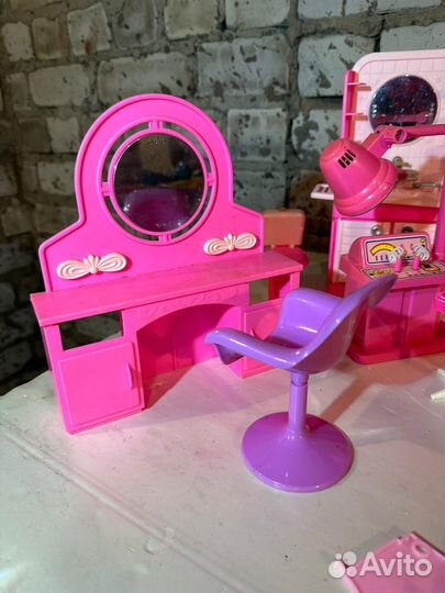 Огромный лот мебели для барби СССР