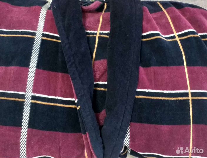 Новый мужской махровый халат