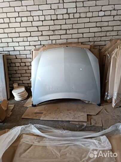 Капот приора серебристый снежная королева