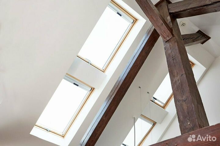 Мансардные Окна Roto R45 двухкамерное