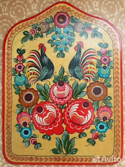 Городецкая роспись - Доска декоративная