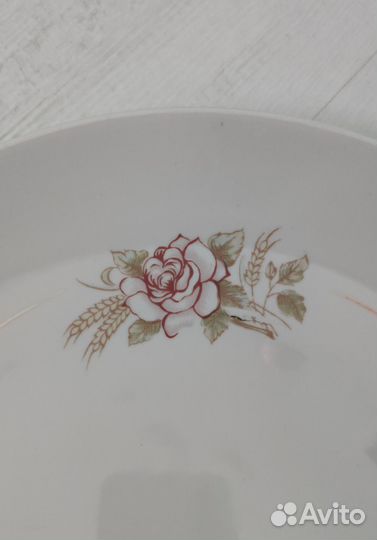 Тарелка блюдо СССР 30 см Добруш