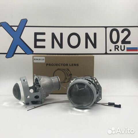 Линза бигалоген ксенон Hella 3R H7