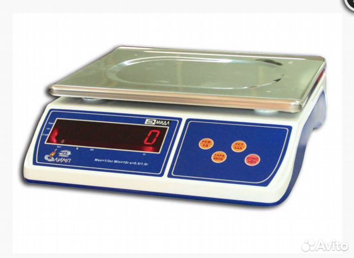 Весы электронные торговые без стойки