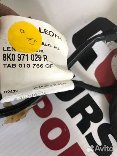 Проводка двери Audi A4 B8 2.0T cdnc 2009