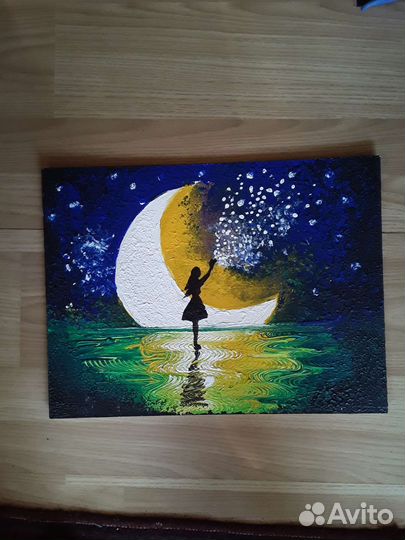 Картина маслом пейзаж