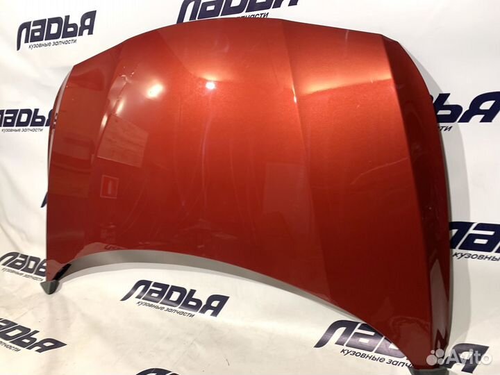 Капот Hyundai Solaris(14-17) Красный TDY