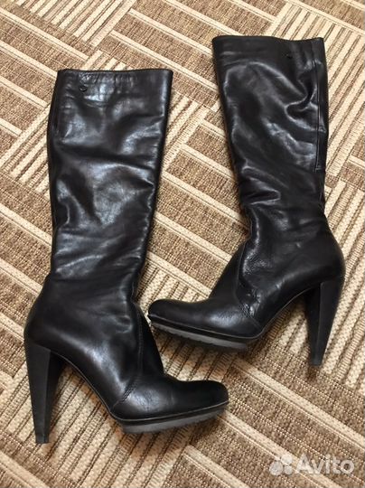 Сапоги женские натуральная кожа Fabi