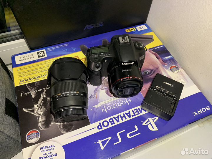 Canon 60D, 18-200мм