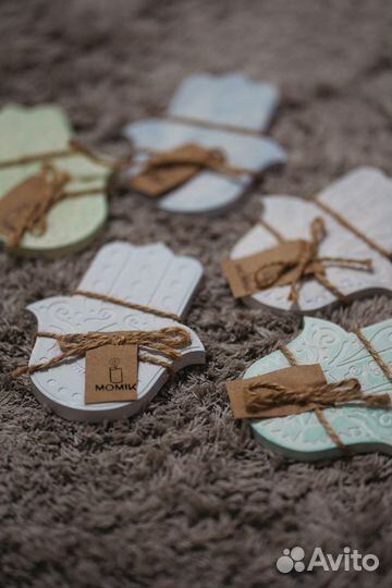 Гипсовые подсвечники и кашпо