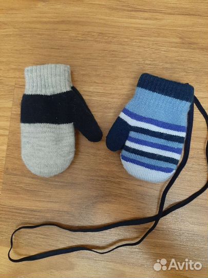 Варежки новые Baby Go на 1 год