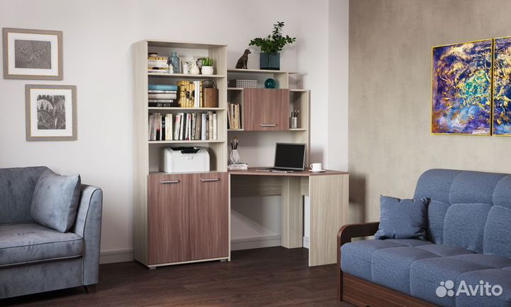 Письменный стол угловой пкс-8 Ясень Шимо