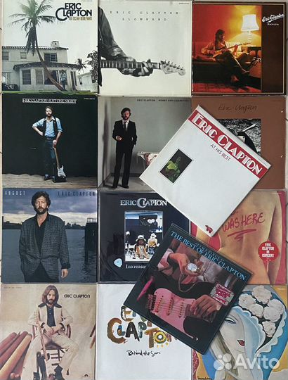 Eric Clapton, оригинальный винил