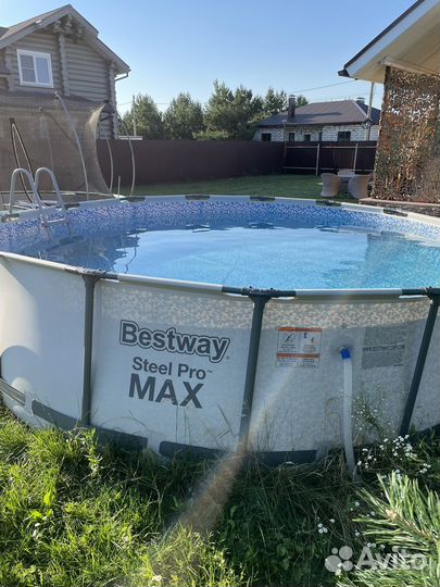 Каркасный бассейн Bestway 488 х 122Steel Pro Max