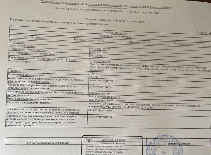 Участок 10 сот. (СНТ, ДНП)