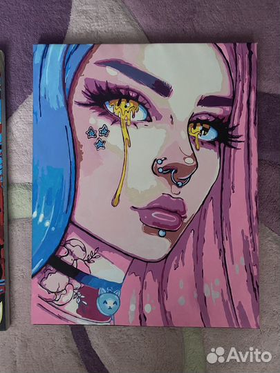 Готовые картины по номерам