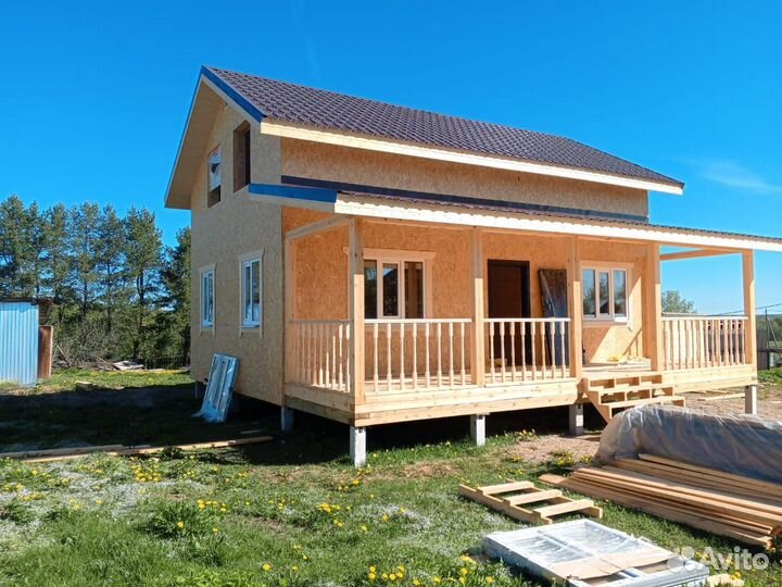 Строительство брусовых и каркасных домов