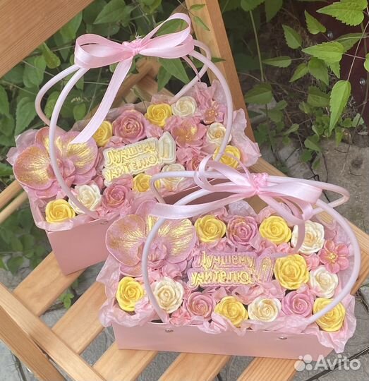 Букет из шоколада подарок учителю