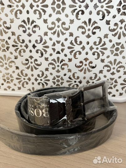 Мужской кожаный ремень