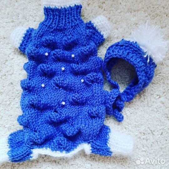 Вязанные комбинезончики