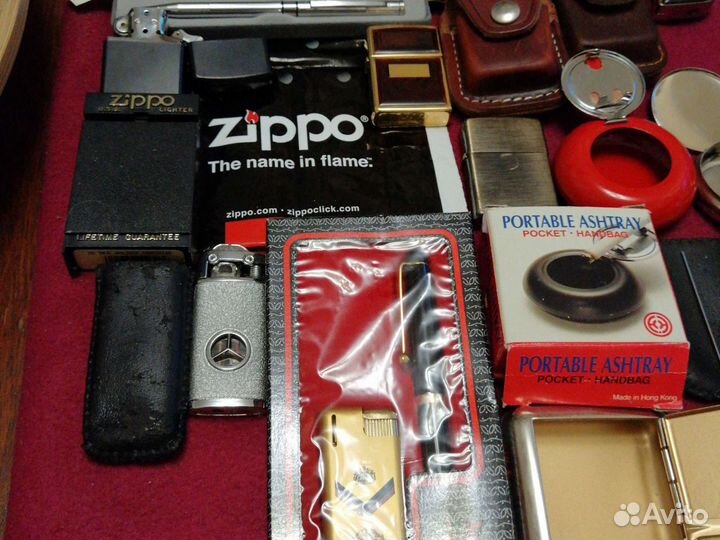 Продам футляры, наборы, пепельницы, зажигалки, мун