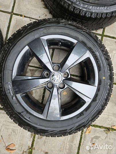 Комплект колес r15 skoda rapid