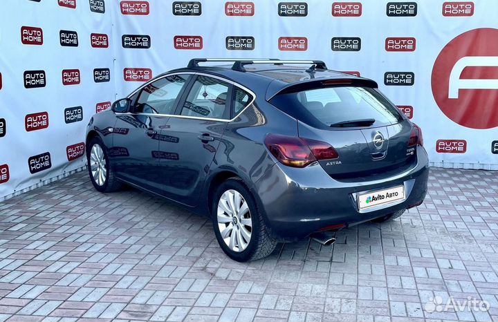 Opel Astra 1.6 AT, 2010, 268 097 км