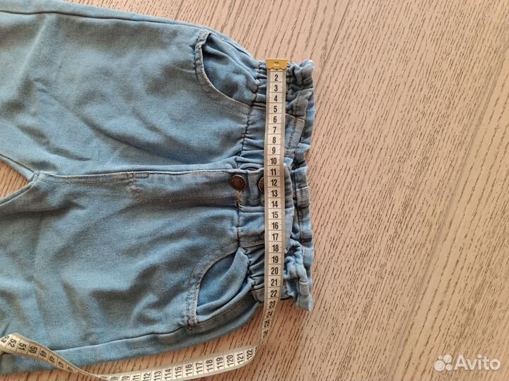 Джинсы zara для девочки 98 см