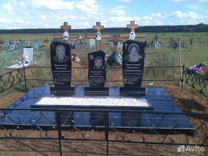 Ритуальные услуги. Памятники, ограды