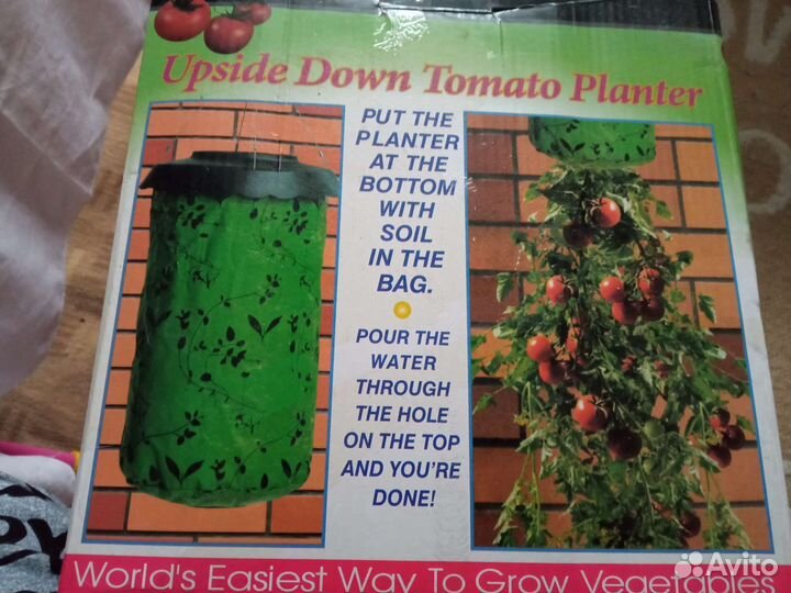 Подвесная грядка-мешок для клубники (томатов)