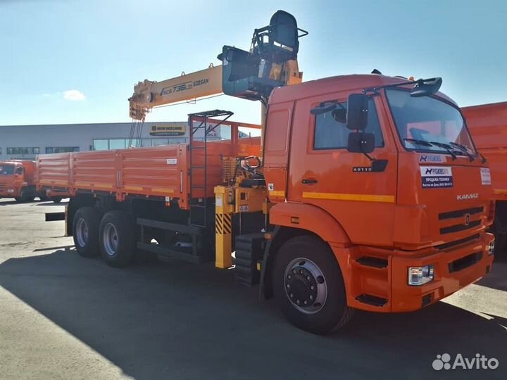 КАМАЗ 65115 с КМУ, 2023